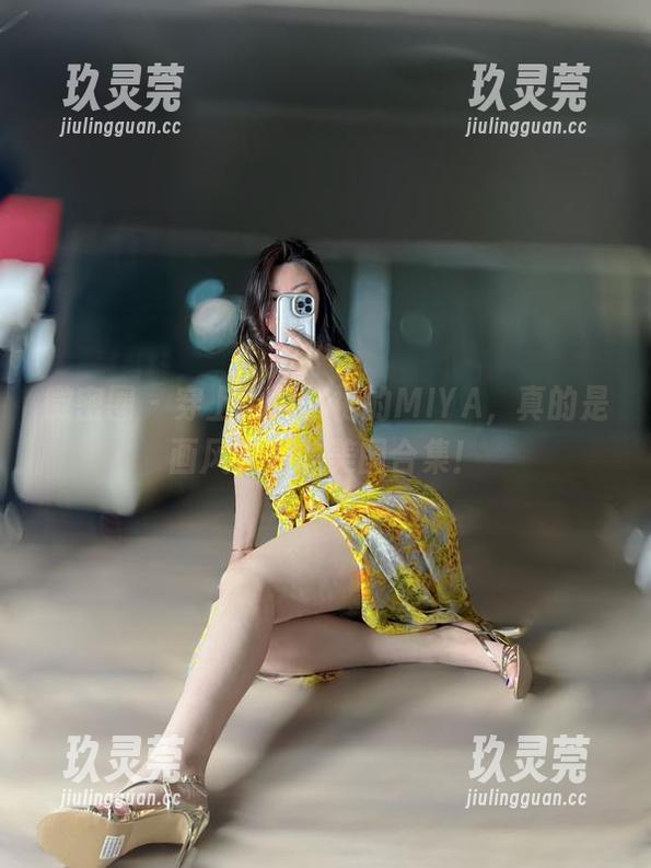 MIYA 微密圈 - 穿上黄色战袍的MIYA,真的是画风突变的美图合集!