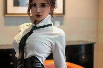 星颜社 - 潘思沁的兔女郎：原图带你一飞冲天，照片里的她真像小精灵。